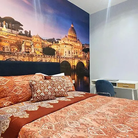 Bed & Breakfast Il Magnifico Superior 400m From Tiburtina Railway Station And 290m From Metro Rom