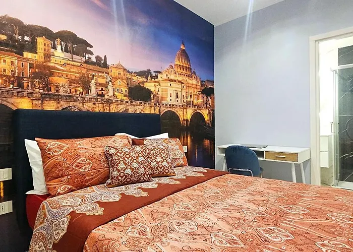 Couette-café Il Magnifico Superior 400m From Tiburtina Railway Station And 290m From Metro Rome
