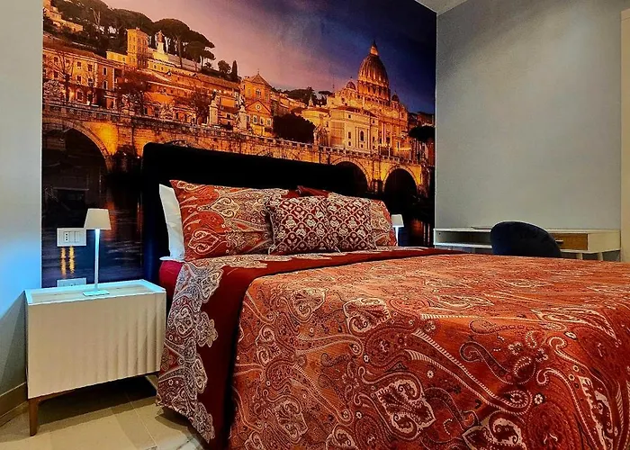 Couette-café Il Magnifico Superior 400m From Tiburtina Railway Station And 290m From Metro